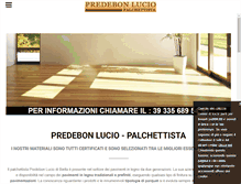 Tablet Screenshot of predebonpavimentilegno.com